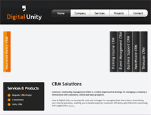 Tablet Screenshot of digitalunity.co.uk